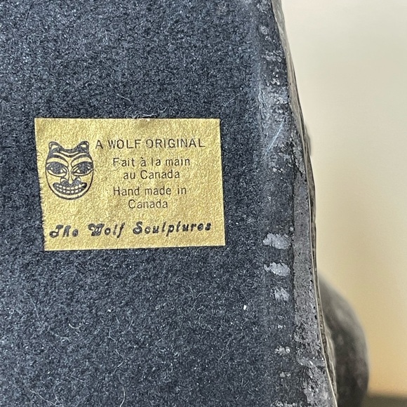 Mother and Child Wolf Sculpture *AS IS - Picture 8 of 9